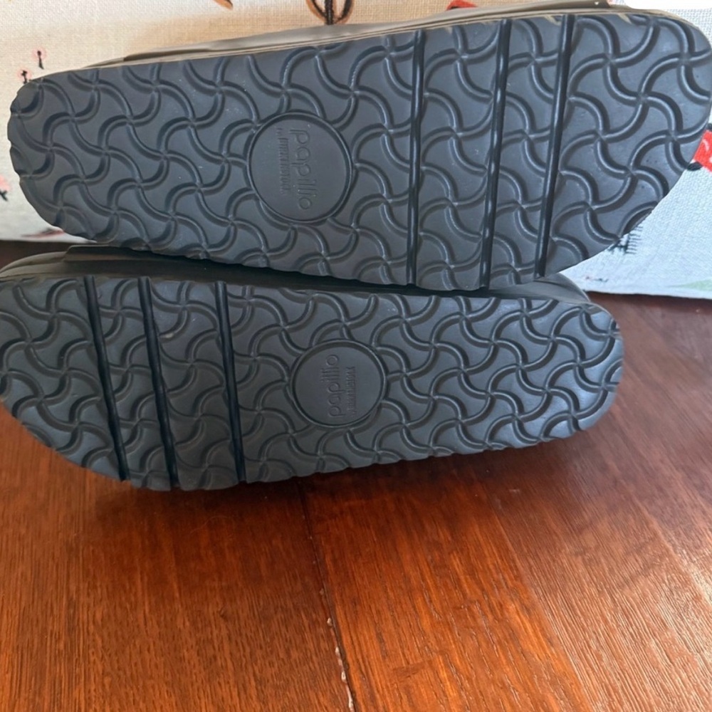 Birkenstock Arizona Papillio Flex Exquisite Leather Platform Sandal 39 (8/8.5) - Picture 4 of 13